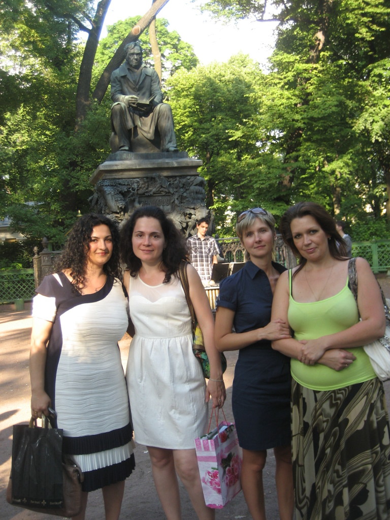экскурсия по Летнему саду, 4 июля 2013 г.